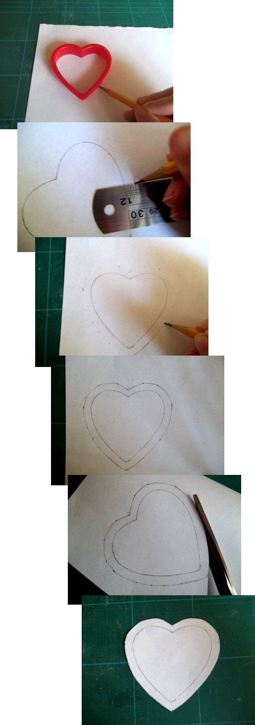 Things to make and do - sew a hanging heart decoration