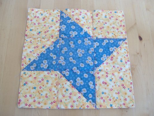 Things to make and do - patchwork: Friendship Star block
