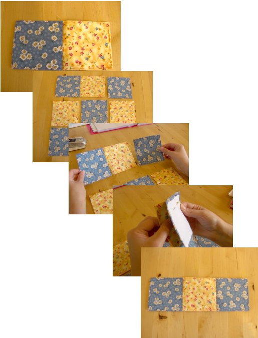 Things to make and do - patchwork: Nine Patch block