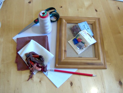 Things to make and do - art: sew a stitchery