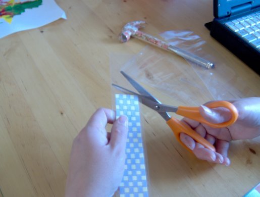 Things to make and do - Paper weaving bookmark