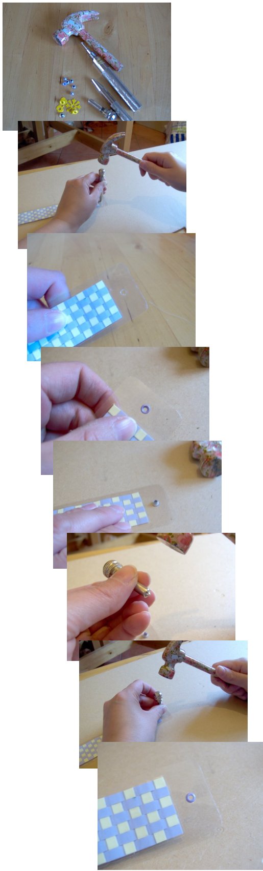 Things to make and do - Paper weaving bookmark