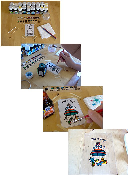 Things to make and do - Glass Painting