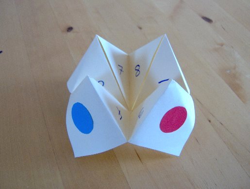 Things to make and do - Make a Cootie Catcher