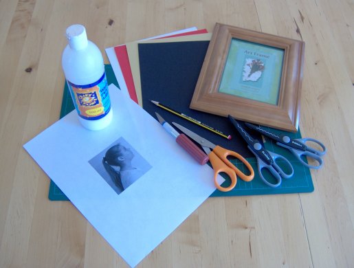 Things to make and do - art: a Victorian Silhouette Portrait